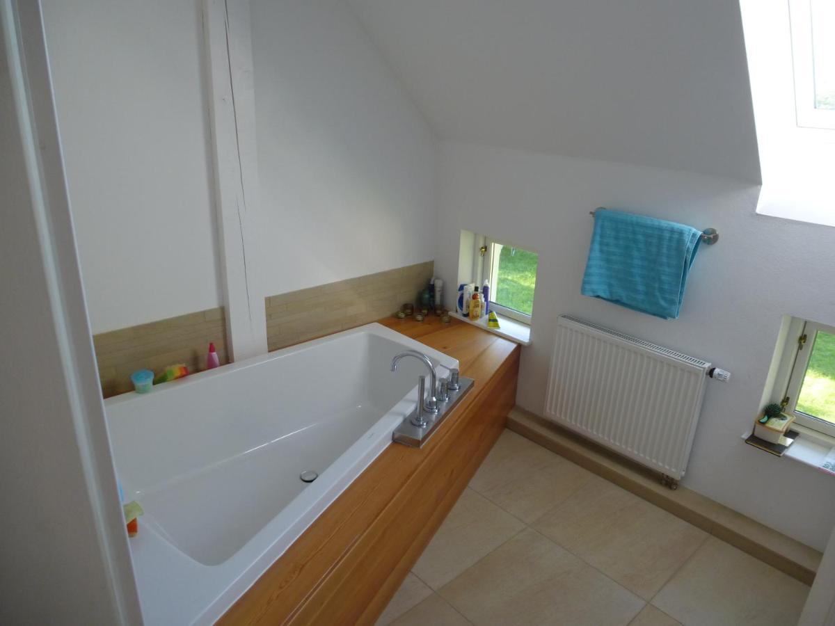 Traumhaftes Luxus-Ferienhaus Warnkenhagen  Dış mekan fotoğraf
