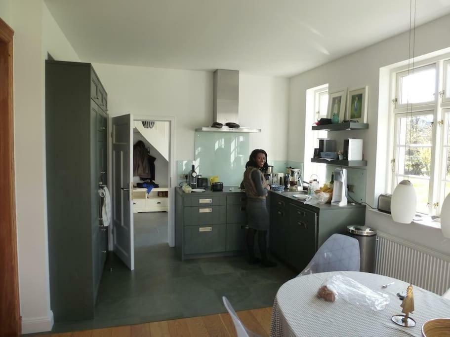 Traumhaftes Luxus-Ferienhaus Warnkenhagen  Dış mekan fotoğraf