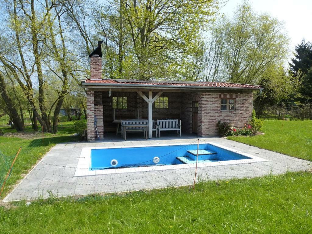 Traumhaftes Luxus-Ferienhaus Warnkenhagen  Dış mekan fotoğraf