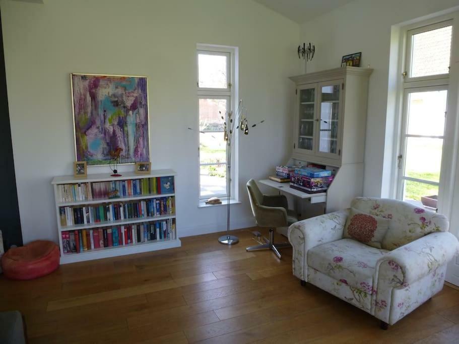 Traumhaftes Luxus-Ferienhaus Warnkenhagen  Dış mekan fotoğraf